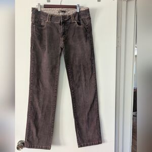 Prana Brown Courduroy Pants